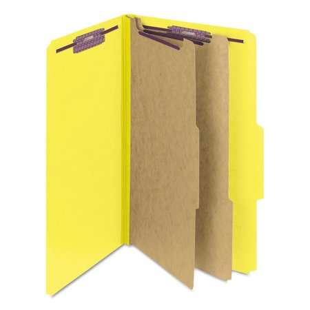 Smead Classification Folder, Yellow, PK10 19034